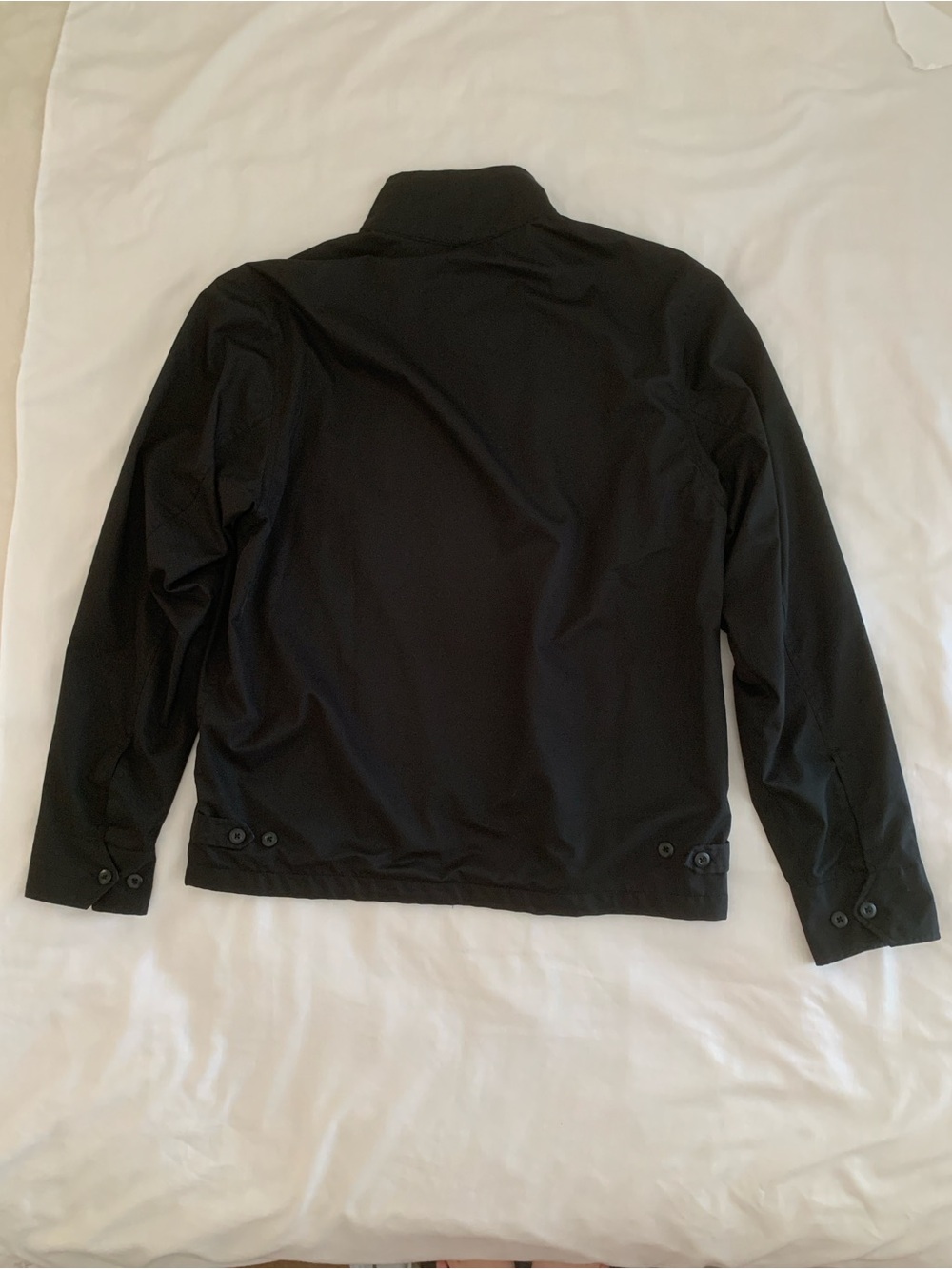 Laird Hamilton Performance Track Jacket Black Stripe Large L EUC - Picture 3 of 10